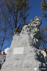 Fotografía de la escultura del Adamastor, tomada por sieteLisboas.