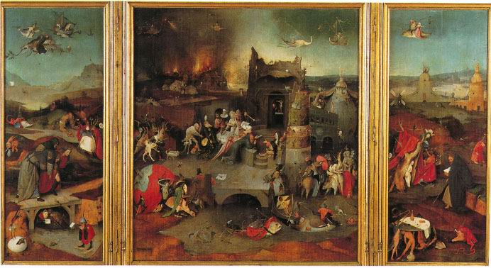 'Tentações de Santo Antão', J. Bosch. Imagen cedida por el MNAA, a sieteLisboas.