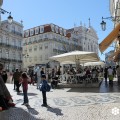 Fotografía de la 'rua Garrett' y el 'largo de Chiado', tomada por sieteLisboas.