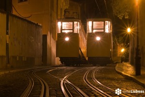 Los funiculares de Lisboa: El <em>Ascensor da Glória</em>