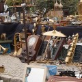 Imagen de la Feria de Ladra del fotógrafo Nuno Cardal, publicada en su libro Lisboa Panoramas y cedida a sieteLisboas.