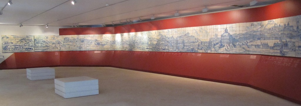 Fotografía del 'Grande Panorama de Lisboa, cedida por el Museu Nacional do Azulejo a sieteLisboas.