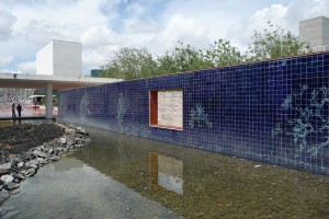 Azulejos en el Parque de las Naciones