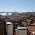 Fotografía tomada desde el 'Miradouro de Santa Catarina' por sieteLisboas.