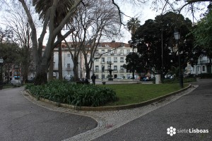 Fotografía de la 'Praça da Alegria', tomada por sieteLisboas.