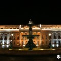 Imagen del 'Teatro Nacional D. Maria II', tomada por el fotógrafo Nuno Cardal, publicada en su libro 'Lisboa Iluminada' y cedida a sieteLisboas.