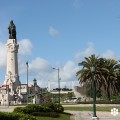 Fotografía del Parque Eduardo VII tomada desde la 'Praça do Marquês de Pombal' por sieteLisboas.