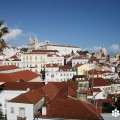 Fotografía del 'Mosteiro de São Vicente de Fora' tomada desde el 'Miradouro das Portas do Sol' por Marta Tortaja, cedida a sieteLisboas.