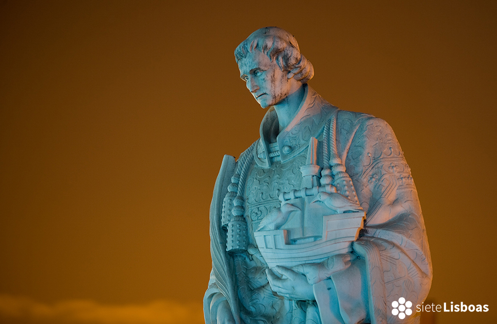 Imagen de la escultura de 'São Vicente' tomada por el fotógrafo Nuno Cardal y cedida a sieteLisboas.