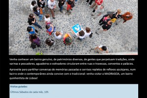 Visitas guiadas gratuitas – Madragoa Visitas guiadas gratuitas – Madragoa