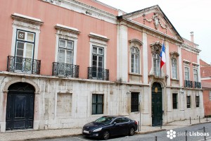 El Palacio de los Marqueses de Abrantes (Embajada de Francia en Lisboa) El Palacio de los Marqueses de Abrantes (Embajada de Francia en Lisboa)