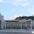 Fotografía tomada desde el suroeste de la Plaza del Comercio por sieteLisboas.