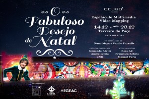 <em>Videomapping</em> – Espectáculo de luz y sonido – Navidad <em>Videomapping</em> – Espectáculo de luz y sonido – Navidad