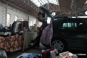 Fotografía de la 'Feira da Buzina' tomada por sieteLisboas.